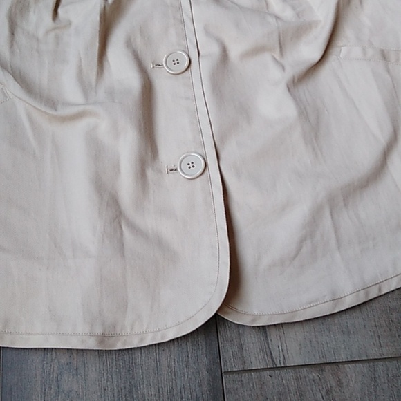 HOT KISS JACKET/BLAZER PLUS SIZE 2 TAN/KHAKI COLOR - Picture 8 of 16